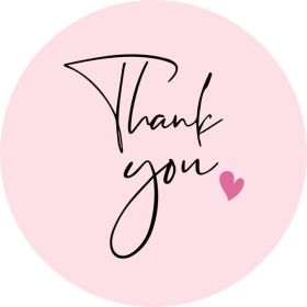 Pink Bottom Love Decoration Sticker Sticker Sticker Baking Sticker