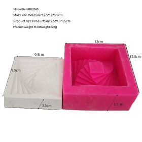 Silicone Mold Industrial Style Minimalist Creative Succulent Plant Cement Flower Pot Home Decoration