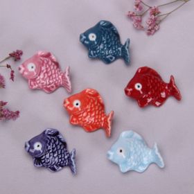 Japanese-style Chopsticks Shelf-year Fish Ceramic Ornaments