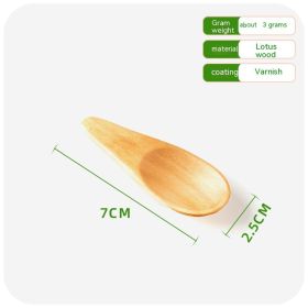 Theaceae Spoon Mini Japanese Children Ice-cream Spoon