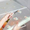 1pc Dustproof Kitchen Cabinet Mat; Waterproof Anti-Oil Sticker; 17.7''âˆšÃ³1.57''